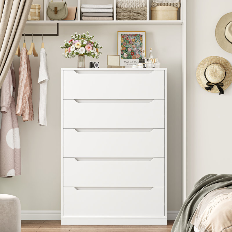 Mistana™ Arazia 5 Drawer 43.3'' H Vertical Dresser & Reviews